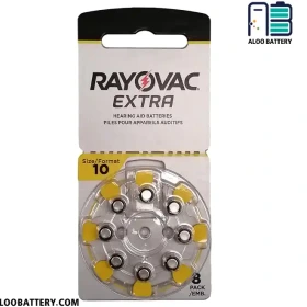 باطری سمعک رایوآک rayovac سایز 10